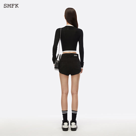 SMFK Compass Classic Wool Knit Black
