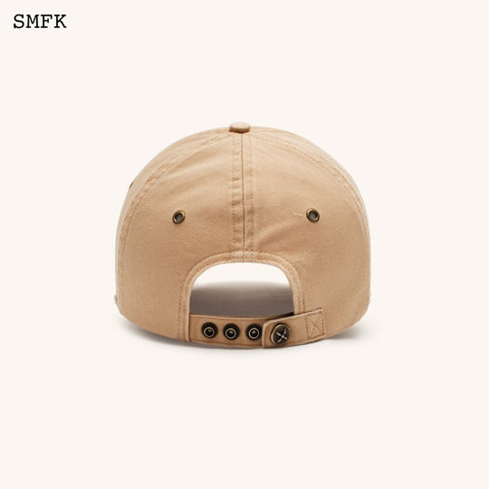 SMFK Compass Cross Desert Latte Paratrooper Cap