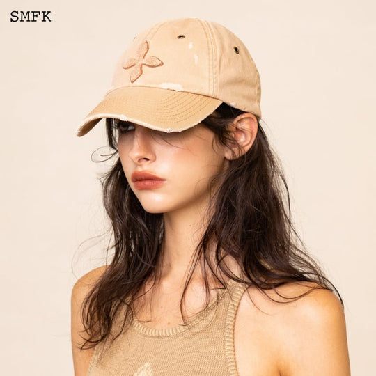 SMFK Compass Cross Desert Latte Paratrooper Cap