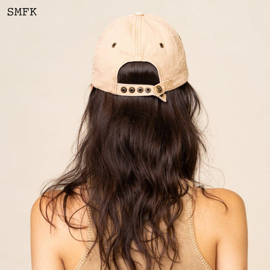SMFK Compass Cross Desert Latte Paratrooper Cap