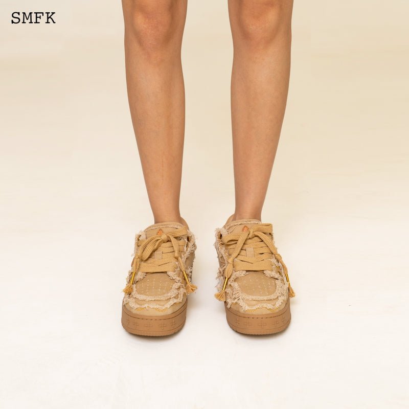 SMFK Compass Wheat Bread Shape Skater Shoes