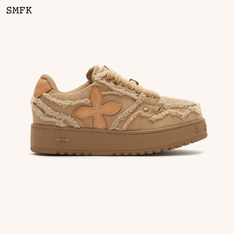 SMFK Compass Wheat Bread Shape Skater Shoes