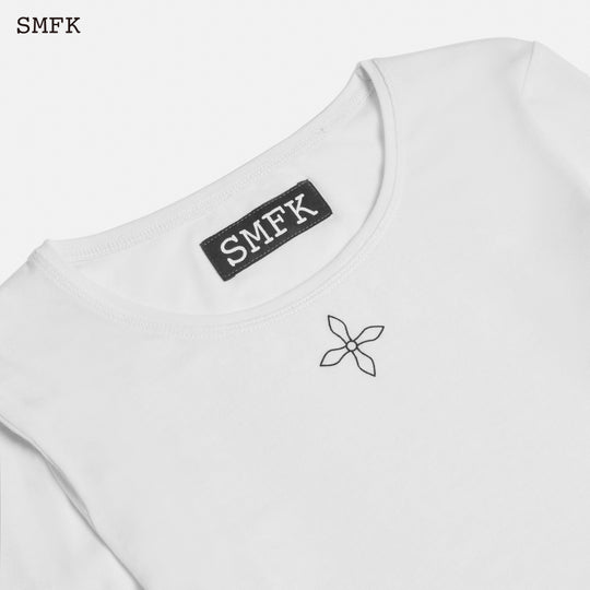 SMFK Midnight Flower Wool Knitted Sweater