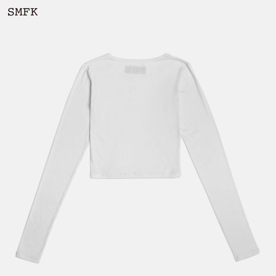 SMFK Midnight Flower Wool Knitted Sweater