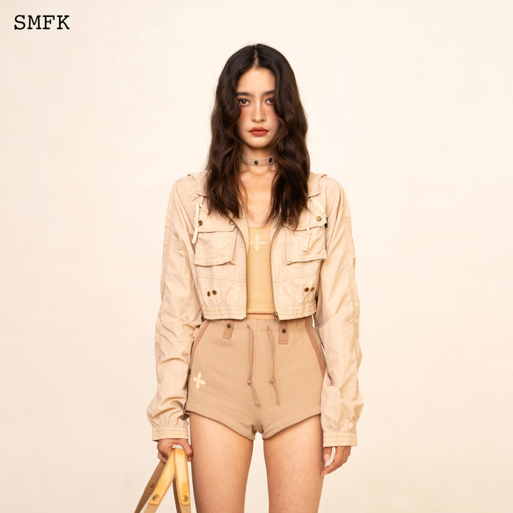 SMFK Wilderness Sun-protection Hoodie in Wheat