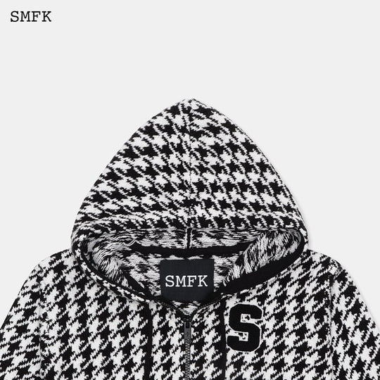 SMFK Wilderness Thousand Birds Knitted Hoodie
