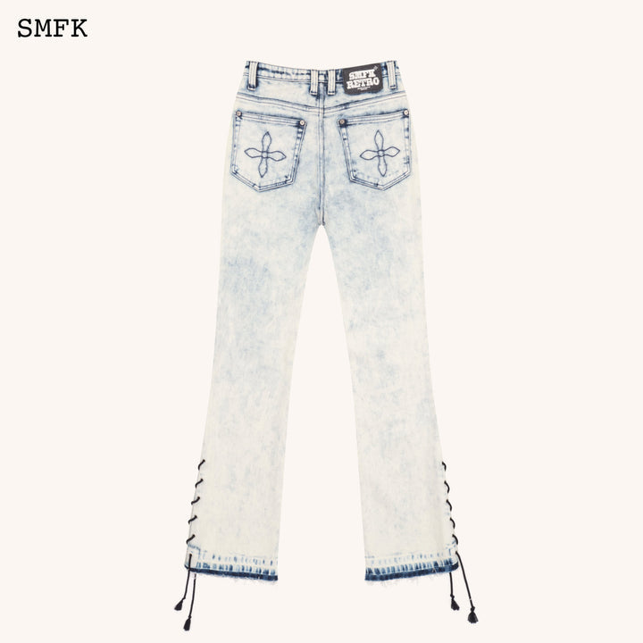 SMFK Wildworld Rock Cream Mermaid Jeans