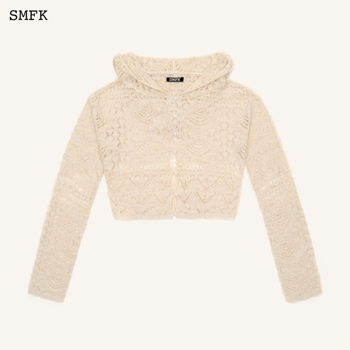 SMFK Wildworld Stray Netting Mural Cardigan Hoodie